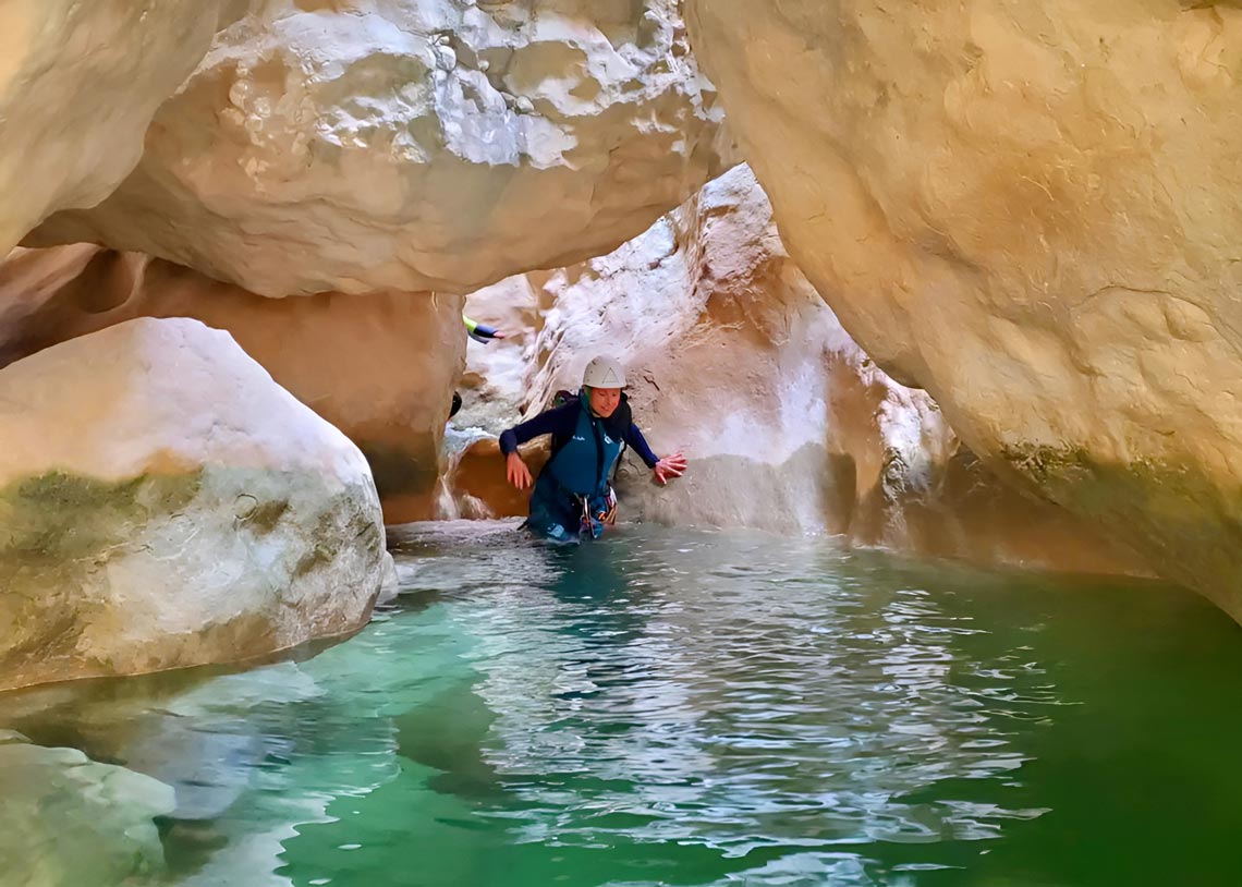 canyon aquatique St Lary